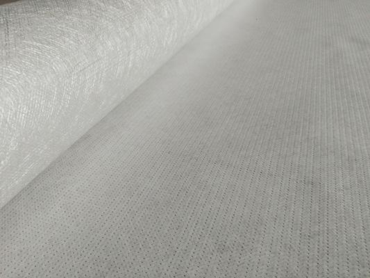 White Combo Fiberglass Tissue Mat EMKS 350 1250mm Width